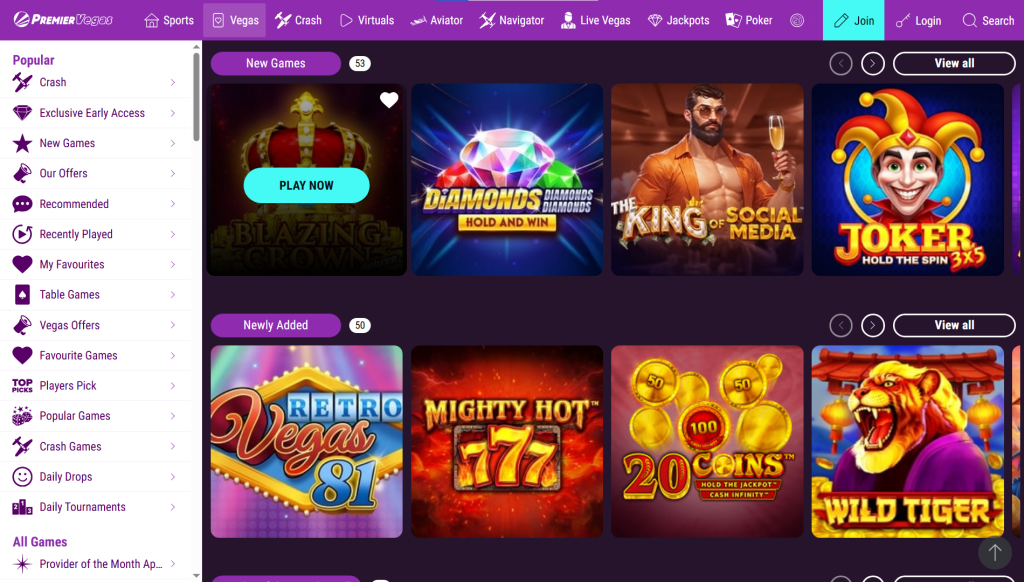 Casino Games and Slots
