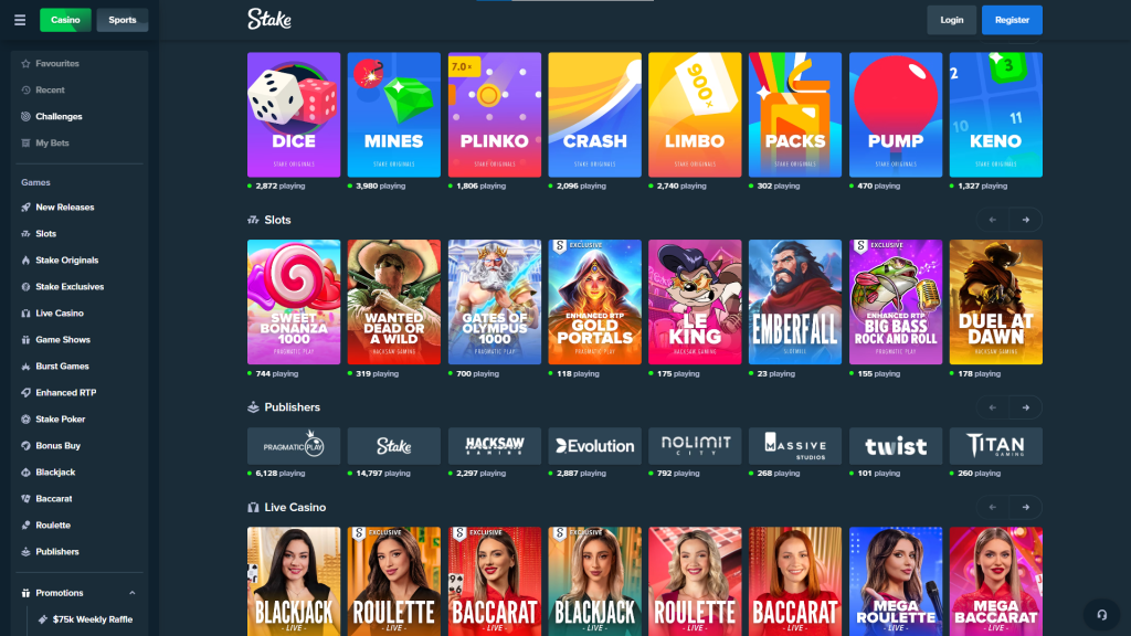 Casino Games and Slots